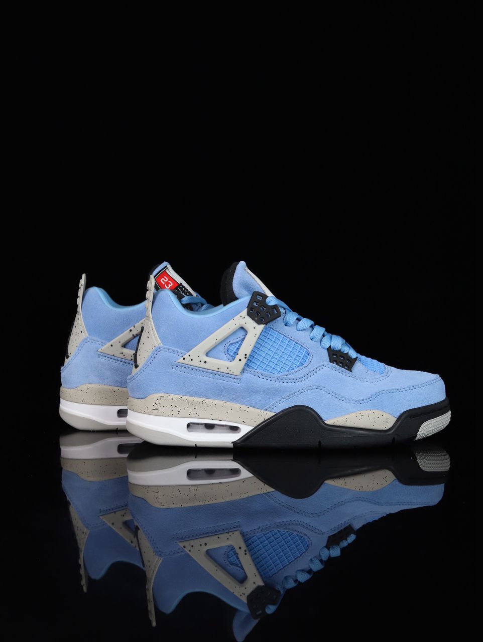 Men’s AJ4 “University Blue” Design Retro Basketball Shoes 👟 Made-to-Order