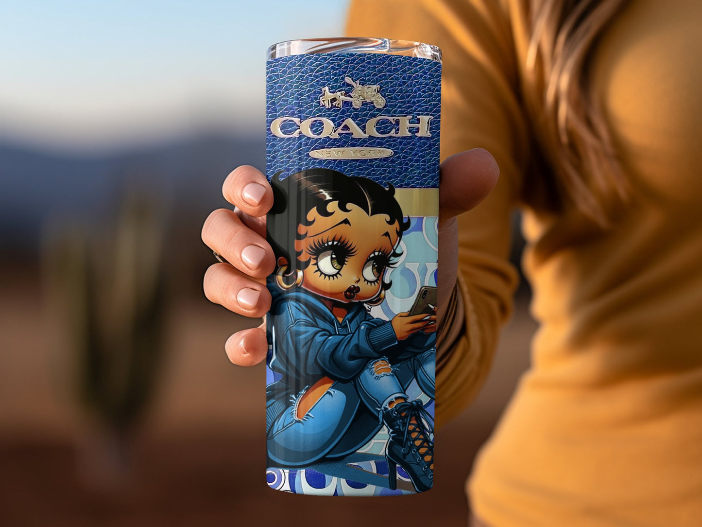 Stylish Animated Design Insulated Travel Tumbler product