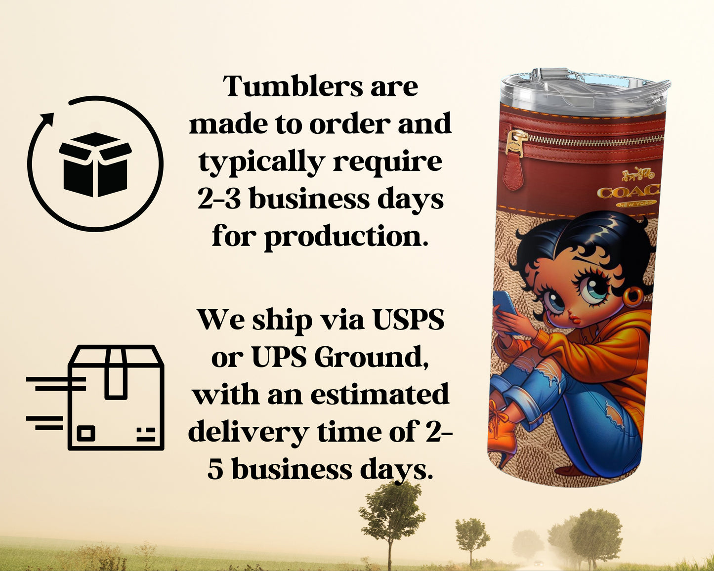 Custom Cartoon Character Design Tumbler Drinking Product