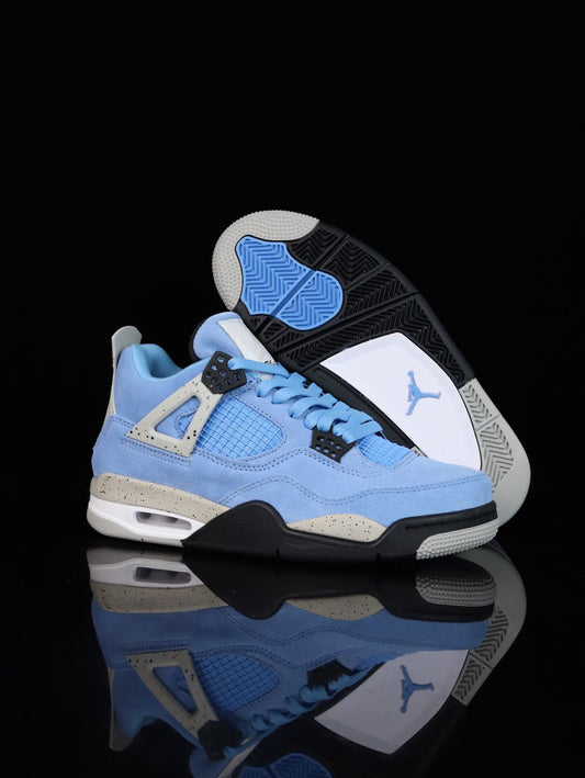 Men’s AJ4 “University Blue” Design Retro Basketball Shoes 👟 Made-to-Order