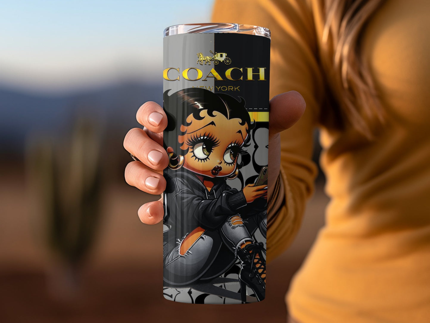 Fashionable Coach New York Tumbler product type