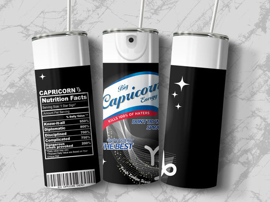 Capricorn Themed Hype Energy Drink Can product