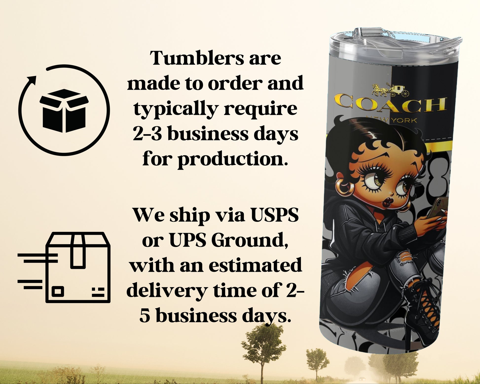 Cute Stylish Girl Tumbler for Everyday Drinking Needs product type
