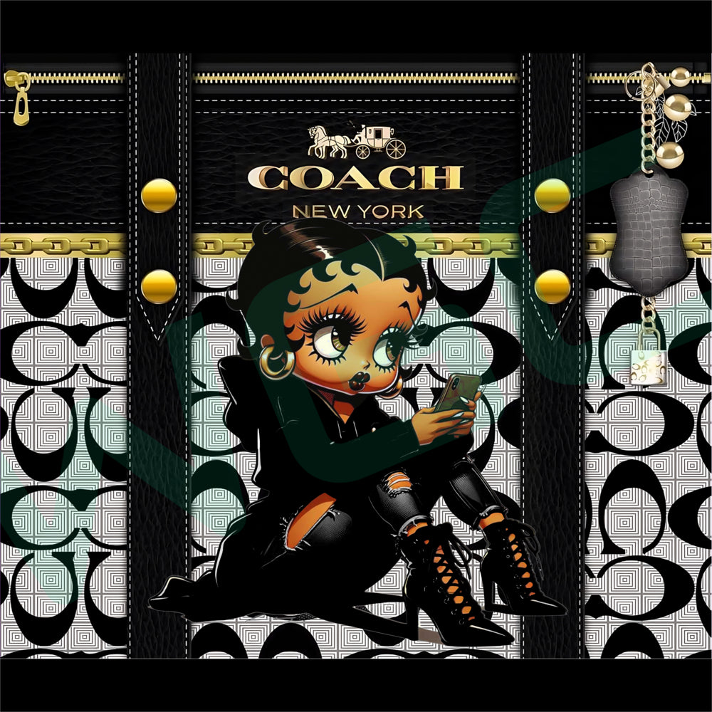 Betty Boop 20OZ Skinny Tumbler - Designer Purse Tumblers