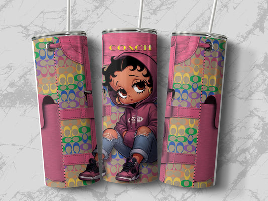 Cute Cartoon Character Hooded Sweatshirt Tumbler product