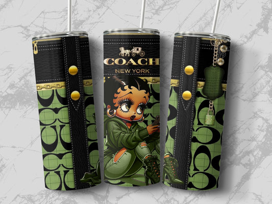 Stylish Coach New York Character Printed Tumbler product
