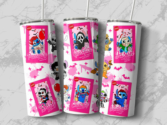 Horror Movie Characters Themed Tumbler product
