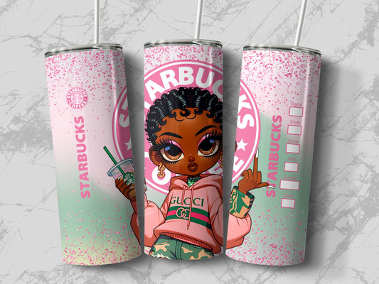 Stylish Starbucks Themed Tumbler product type