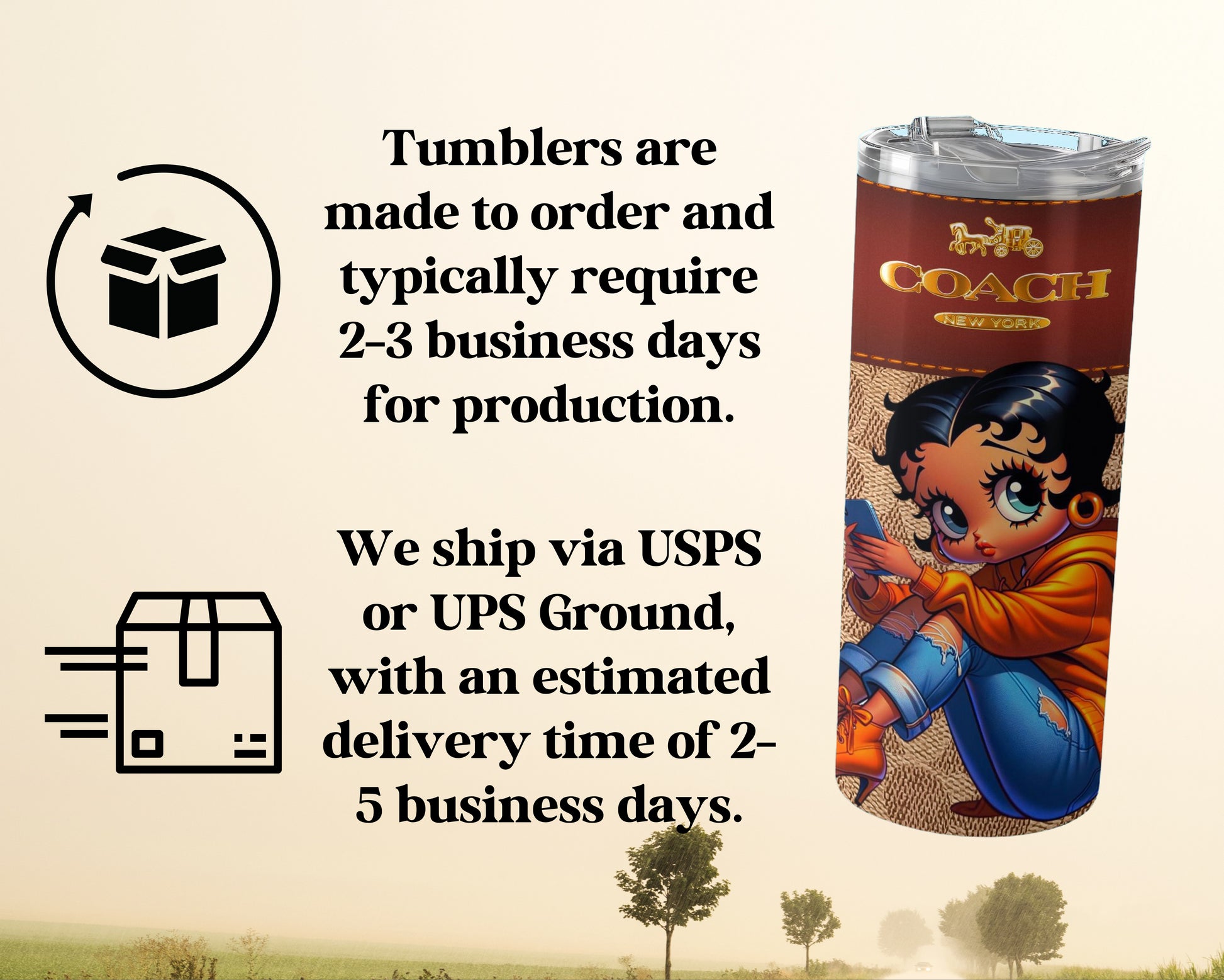 Customized Cartoon Character Tumbler Stylish Product