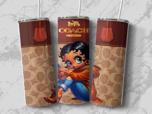 Trendy Cartoon Design Insulated Tumbler product type