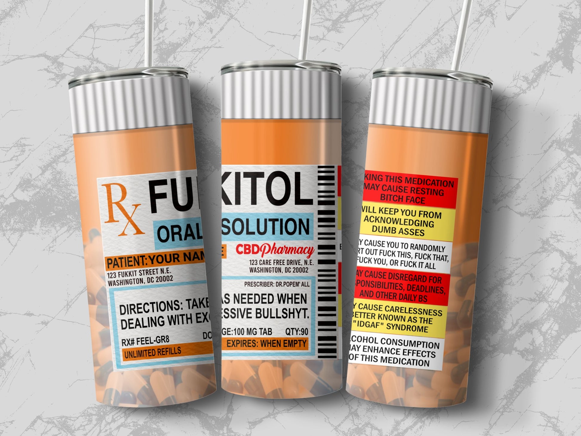 Fuktol Solution Oral CBD Medication Product