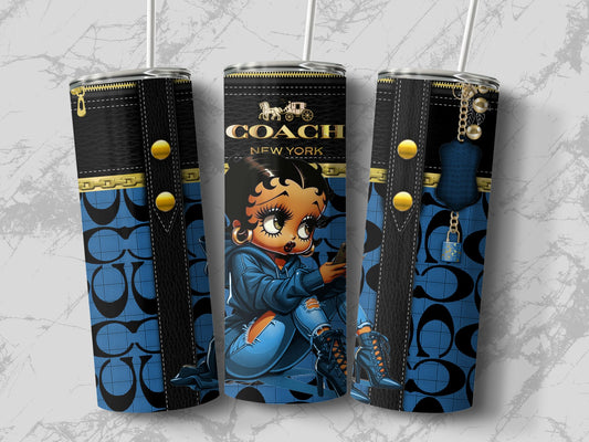 Stylish Insulated Designer Cartoon Print Tumbler product