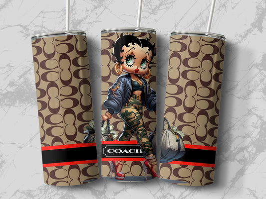Fashionable Cartoon Character Print Tumbler product