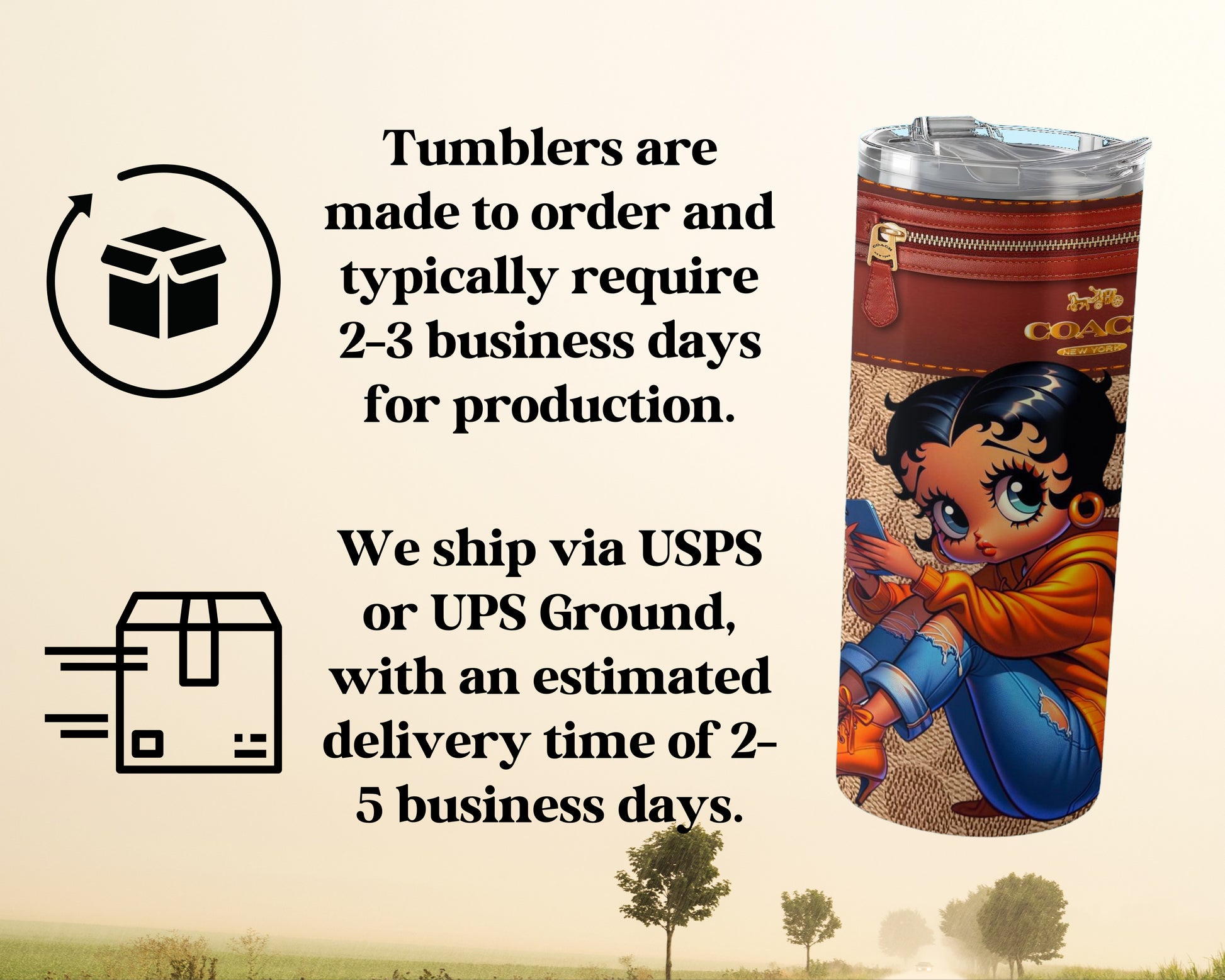 Custom Cartoon Character Design Tumbler Drinking Product