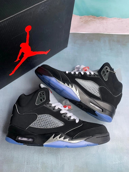 Air Jordan 5 Black Metallic Reimagined